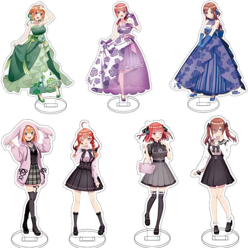 Figma Stand Set - 16cm 애니메이션 아크릴 스탠드, 《다섯 명의