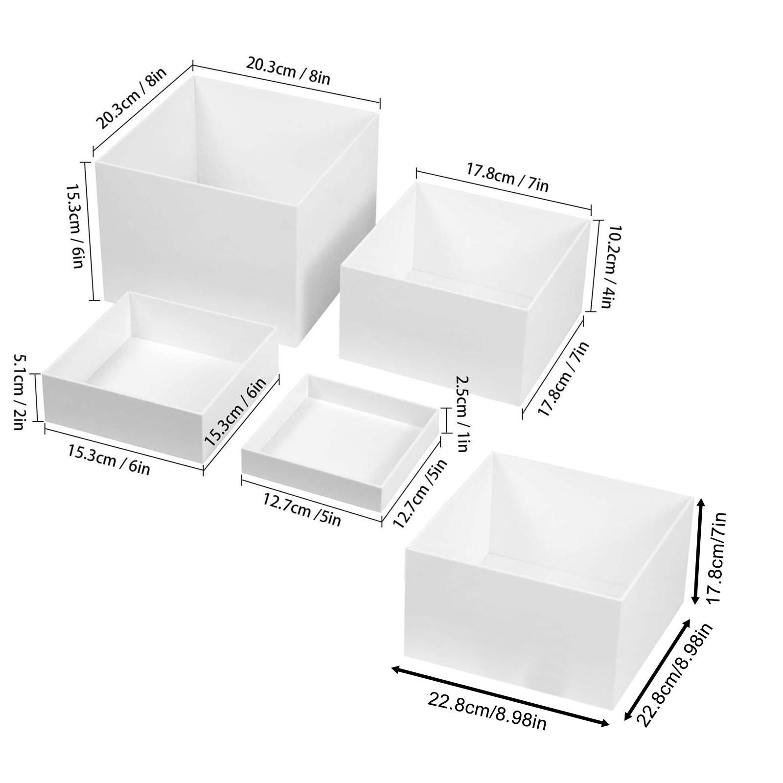 음식 접시를 올려놓을 수 있는 높이 조절 가능한 받침대 - Display Risers Set 리뷰 및 가격