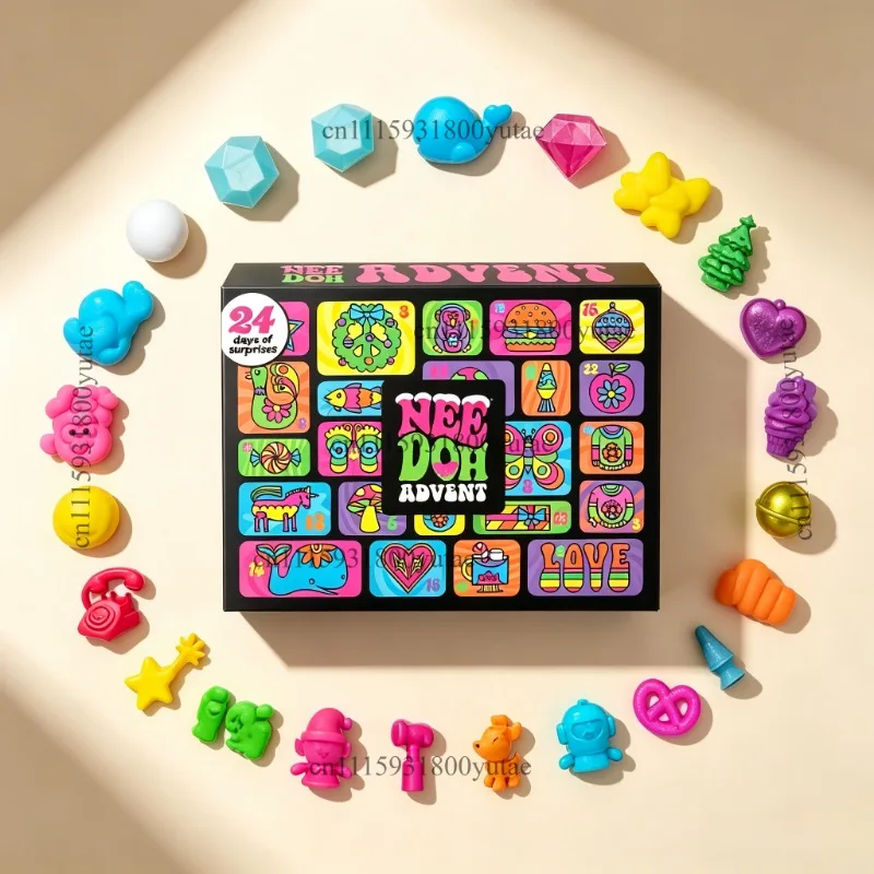 크리스마스 어드벤트 캘린더, 럭키 박스, 니도(Need - Fidget Cube Original 리뷰 및 가격