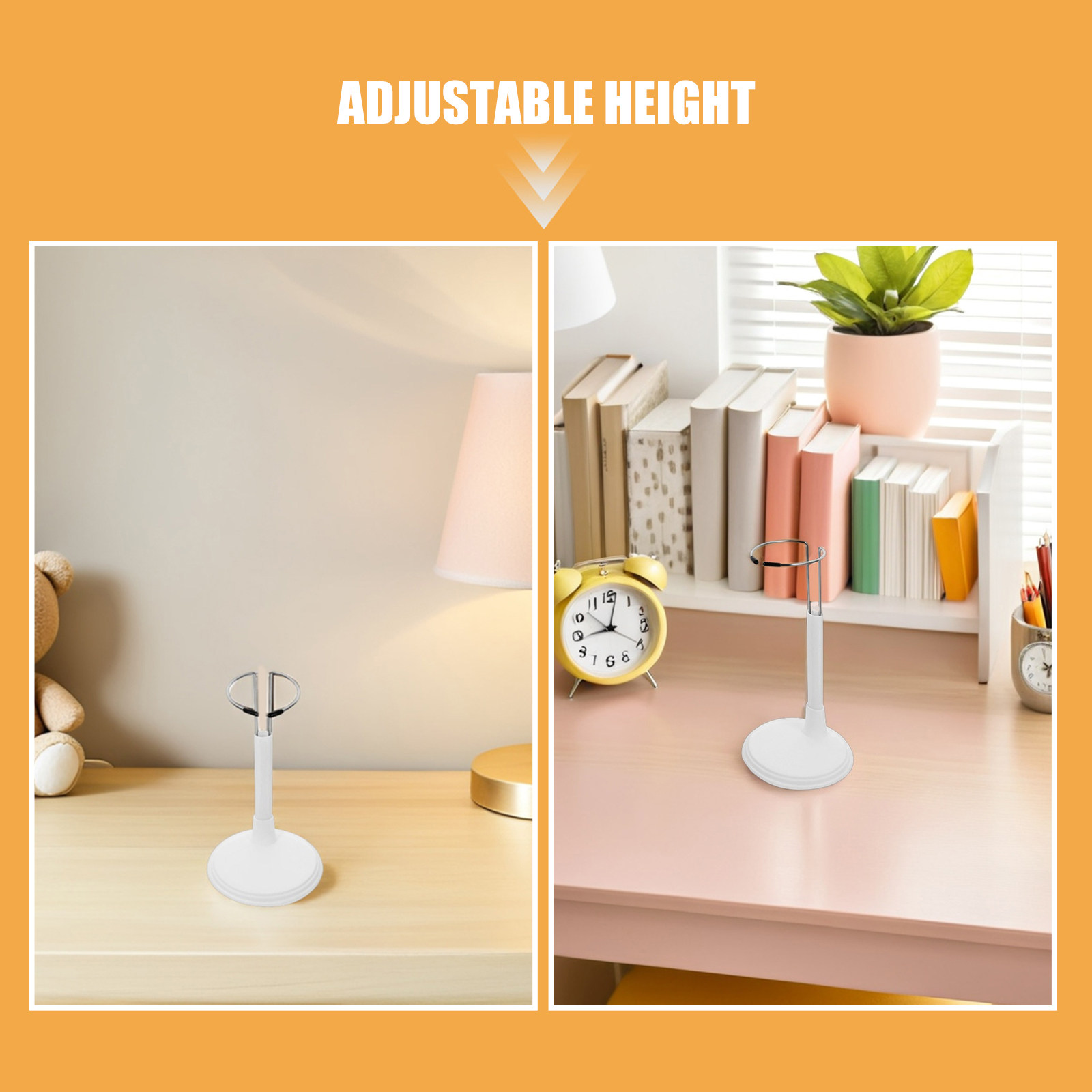 25cm 크기의 피규어를 위한 흰색 조절식 디스플레이  - Action Figure Stand 리뷰 및 가격